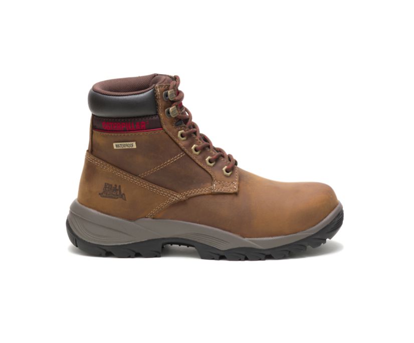 Caterpillar Dryverse 6 Waterproof - Mørke Beige Vernestøvler Dame - Norge ( BPIJX-4298 )